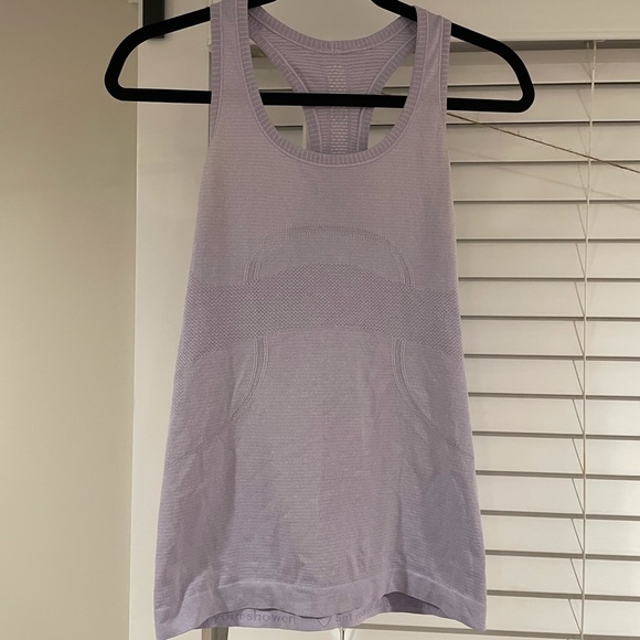 Lululemon swiftly racer back tank lavender - Picture 1 of 2
